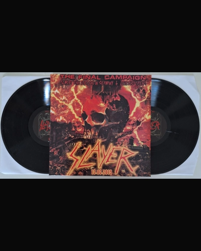 Slayer The Final Campaign 2LP Black vinyl Leipzig Arena 2019