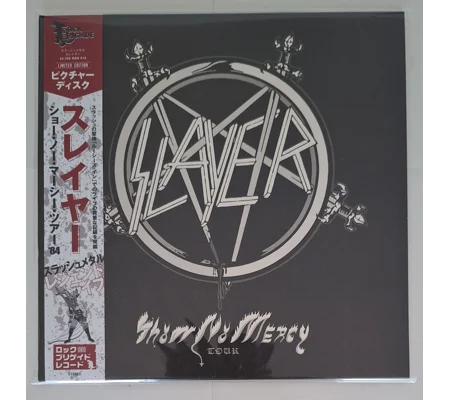 Slayer live 1984 Ruthie's Inn US LP Picture Disc OBI Show No Mercy Tour