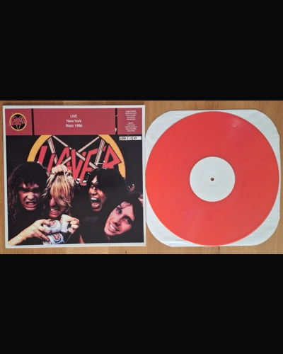 Slayer – Live New York The Ritz 1986 Red Vinyl