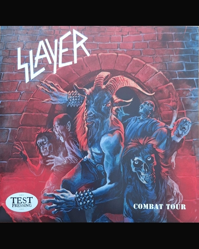 Slayer Combat Tour LP Test Pressing