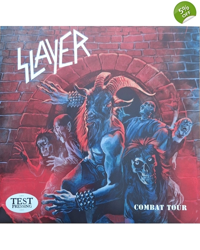 Slayer Combat Tour LP Test Pressing Slayer Combat Tour LP Test Pressing