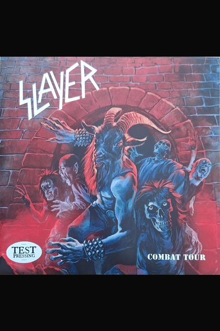 Slayer Combat Tour LP Test Pressing