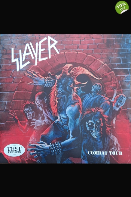 Slayer Combat Tour LP Test Pressing