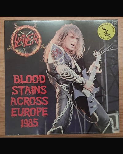 Bloodstains Across Europe 1985 Picture Disc