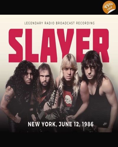 Slayer Live In New York 1986, CD (misspelled date)