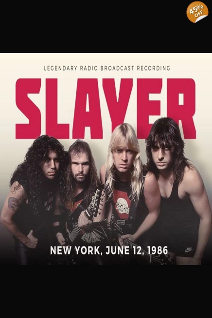 Slayer Live In New York 1986, CD (misspelled date)