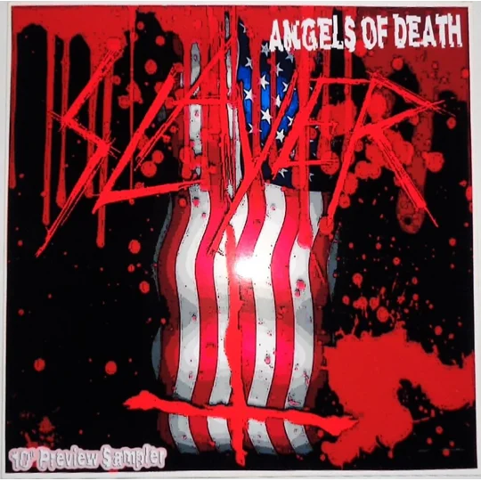 Slayer Angels Of Death acetate preview sampler live 1998 Warfield San Fransisco