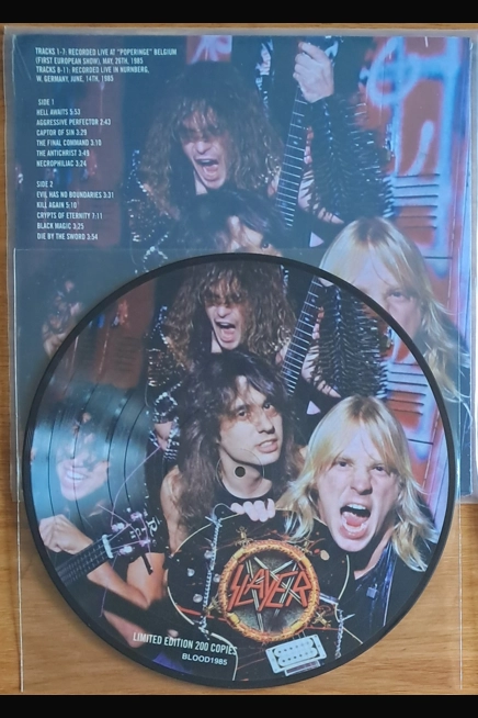 Bloodstains Across Europe 1985 Picture Disc