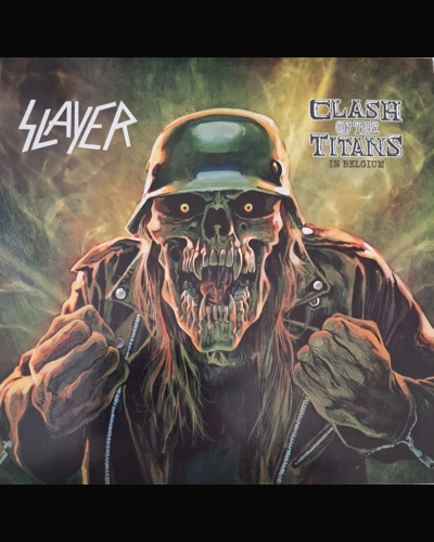 Slayer Clash Of The Titans In Belgium 2LP White vinyl