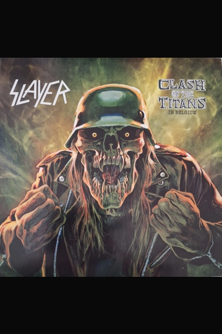 Slayer Clash Of The Titans In Belgium 2LP White ..
