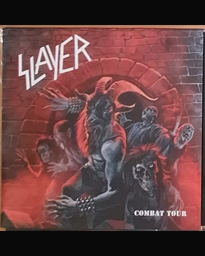 Slayer Combat Tour LP Clear Blood splatter