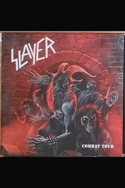 Slayer Combat Tour LP Clear Blood splatter