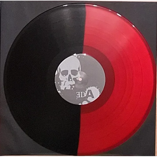 Slayer live 1985 Milwaukee USA LP Bi color Red/Black vinyl Combat Tour