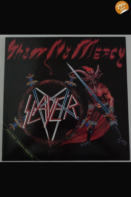 Slayer Show No Mercy LP