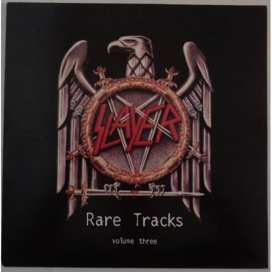 Slayer Rare Tracks Volume Three Gold Vinyl LP compilation