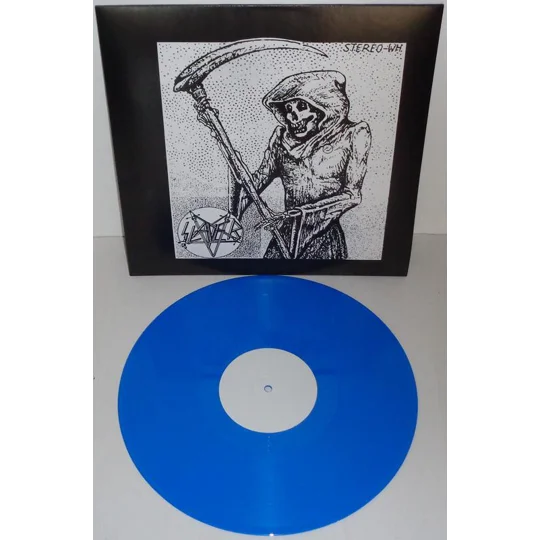Slayer F#ck The Slayer Blue vinyl live 1984 San Francisco LTD 100