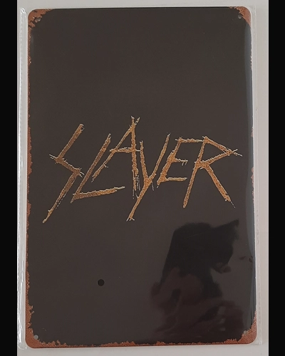 Slayer - metal wall plate 30x20cm.