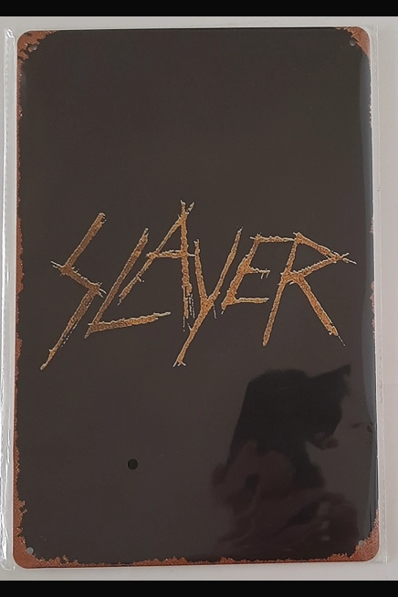Slayer - metal wall plate 30x20cm.
