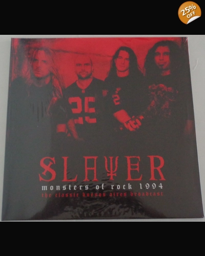 Slayer Monsters of Rock 1994 2LP Black