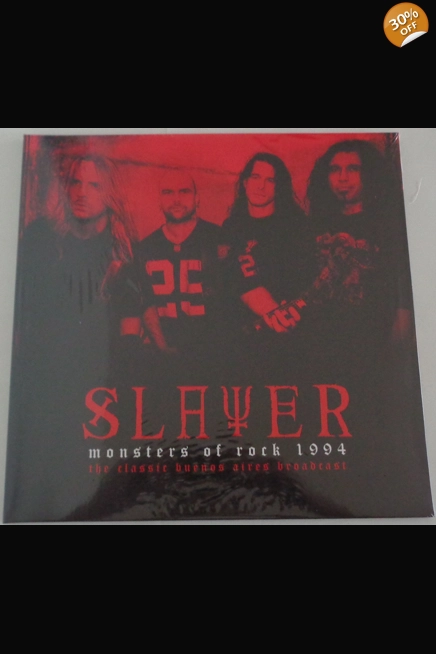 Slayer Monsters of Rock 1994 2LP Black