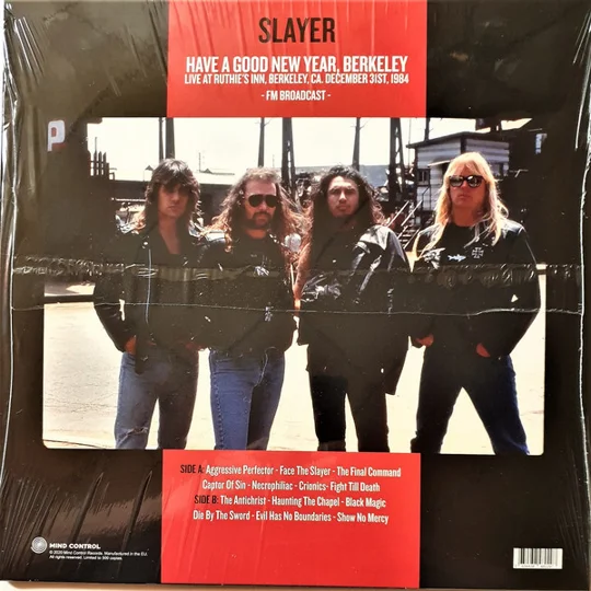 Slayer live 1984 Ruthie's Inn LP Have A Good New Year Berkeley Show No Mercy Tour