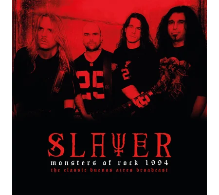 Slayer Monsters of Rock 1994 The Classic Buenos Aires Broadcast Buenos Aires Argentina 2LP black
