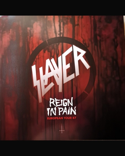 Slayer Reign In Pain European Tour 87 - 2LP Red/Black Smoke