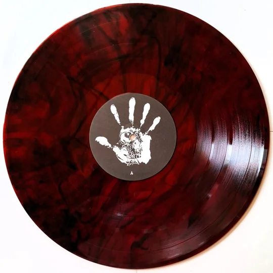 Slayer live Rock City Notingham 2LP gatefold Red/Black Smoke vinyl Reign In Pain European Tour '87