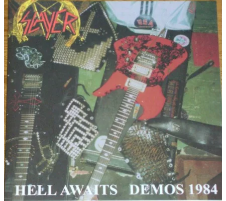 Slayer Hell Awaits Demos 1984 White vinyl lp