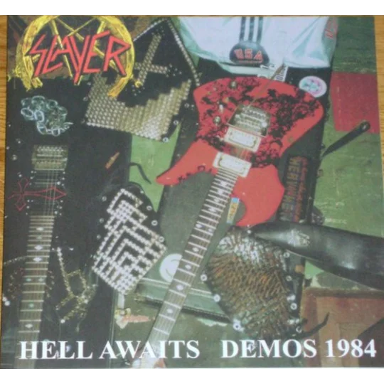 Slayer Hell Awaits Demos 1984 White vinyl lp
