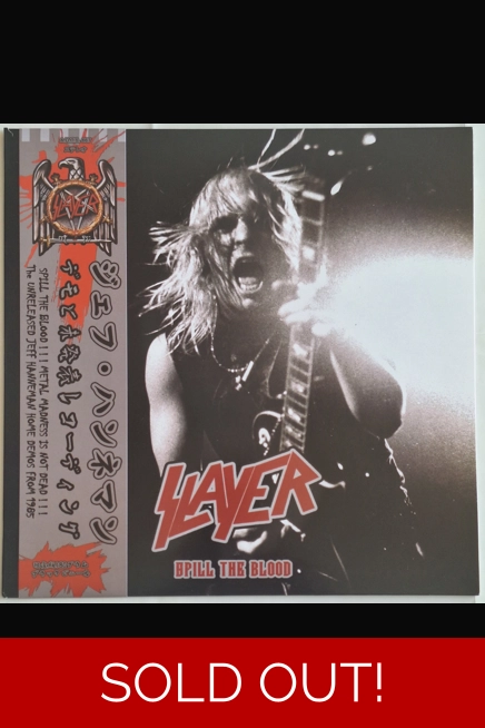 Slayer Spill The Blood  LP + OBI