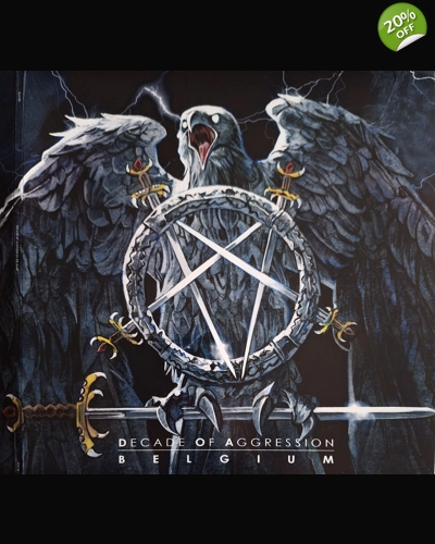 Slayer Decade Of Aggression Belgium 2LP Test Pressing