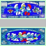*THE SMURFS* 1 Million Papa Smurf Doll..