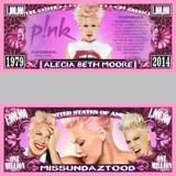 *PINK* 1 Million Dollars Novelty paper..