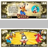 *GOOFY* 1 Million Dollars Novelty pape..