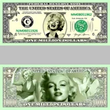 *MARILYN MONROE* 1 Million Dollars Nov..