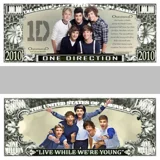 *ONE DIRECTION* 1 Million Dollars Nove..