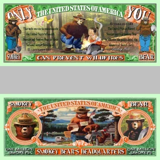 *SMOKEY BEAR* 1 Million.. *SMOKEY BEAR* 1 Million..