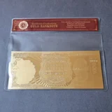 INDIA 1000 Rupees Mahatma Gandhi 24k g..