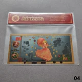 Colourised SUPER MARIO 24k gold plated..