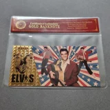 Colourised ELVIS PRESLEY 1935-1977 24k..