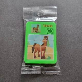Cartoon toy puzzle - HO..