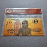 Colourised AUSTRALIA 10 Dollars 1988 2..