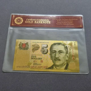 Colourised SINGAPORE 5 ..