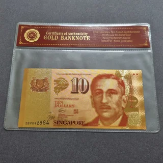 Colourised SINGAPORE 10..