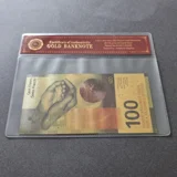 Colourised SWITZERLAND 100 Francs 24k ..