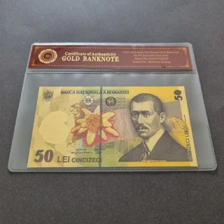 Colourised ROMANIA 50 L..