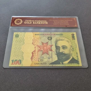 Colourised ROMANIA 100 ..