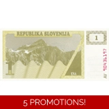 SLOVENIA 1 Tolar 1990 UNC (B0017)