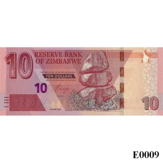 ZIMBABWE 10 Dollars 202..